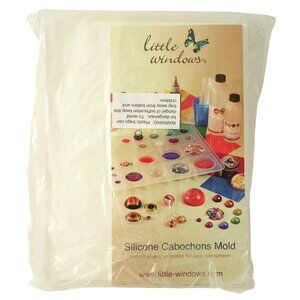 Silicone Cabochons Mold Casting Flat-Back & Half-Spheres Resin‎ Jewelry Making